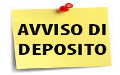 Avviso di deposito – nota di aggiornamento DUPS 2026/2028.